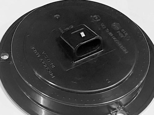 Red/Clear LED Stop/Turn/Tail, Round, Flange 4″ 12V