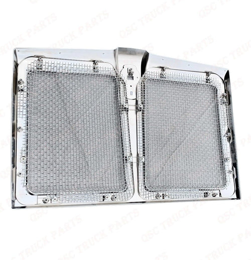 Grille Fits Kenworth T880 Chrome Assembly w/Bug Screen