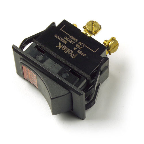 Grote Rocker Switches - Illuminated 3 Screw, Yellow