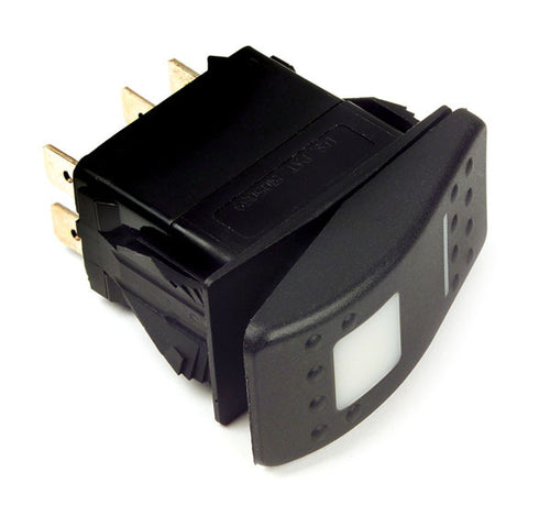 Grote Amber LED Rocker Switches - Sealed 20A 4 Blade (.250") Position: On/Off