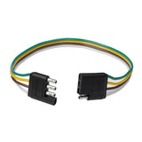 Grote Molded Trailer Connector Male & Female, Flat 4 Pole