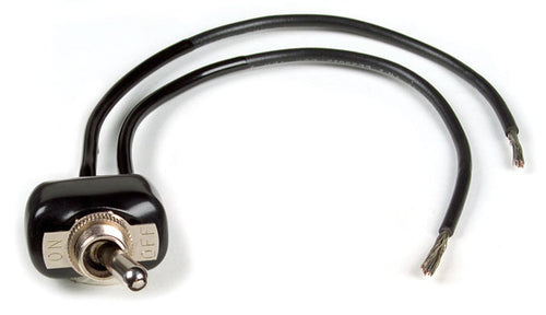 Grote Toggle Switch Heavy Duty, On/Off, Sealed, W/ 8" Lead, 20A, 2 Screw