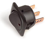 Grote LED Rocker Switches 25A, Blue, 12V