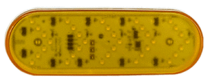 Peterson Amber Sequential AMP Oval Auxiliary / Marker Light