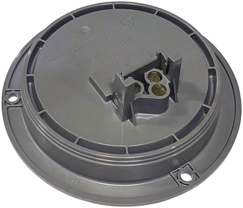 Peterson Single Diode 4 inch Round Back-Up Light Flange, 12V / 24V