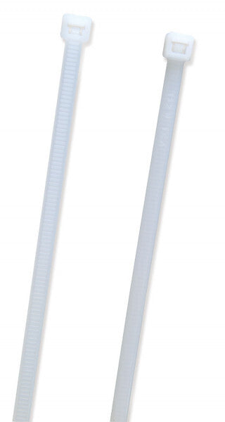 Grote White Nylon Cable Ties Light Duty, 4.10" Length, 100 Pack