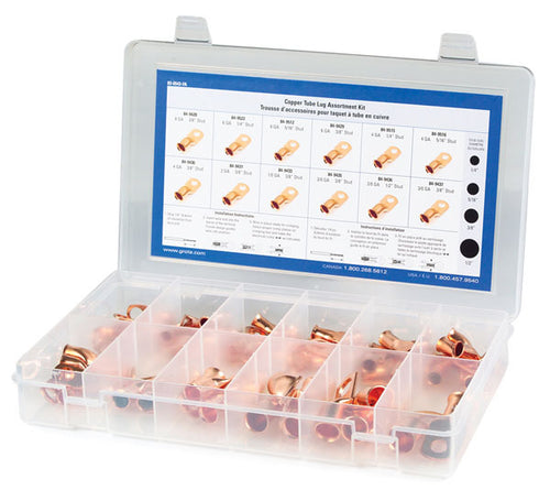Grote Assorted Repair Kit Copper Tube Lug Assortment, 76 Pack