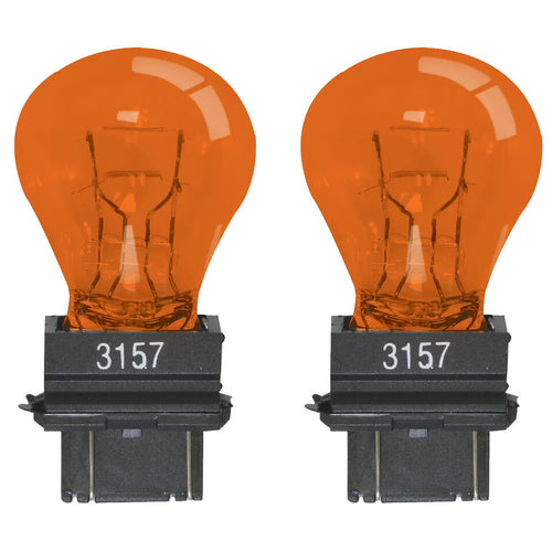 Grand General Amber Glass Bulb For Bulb # 3157 (Pair)