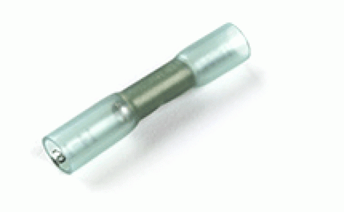 Heat Shrinkable Butt Connectors - Polyolefin 16 - 14 Gauge Pack Quantity: 15