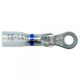 Grote Crystal Clear Heat Shrink Ring, 16-14 Ga, #8, Pk 15