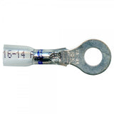 Grote Crystal Clear Heat Shrink Ring, 16-14 Ga, 1/4", Pk 15