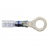 Grote Crystal Clear Heat Shrink Ring, 16-14 Ga, 5/16", Pk 15
