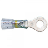 Grote Crystal Clear Heat Shrink Ring, 12-10 Ga, 1/4", Pk 15