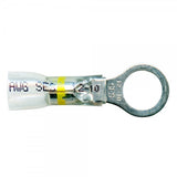 Grote Crystal Clear Heat Shrink Ring, 12-10 Ga, 3/8", Pk 15