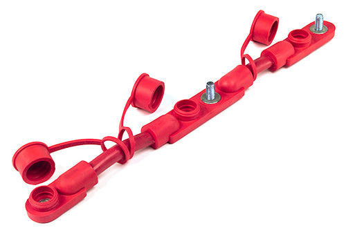 Molded Battery Harnesses 14" Positive Polarity Red