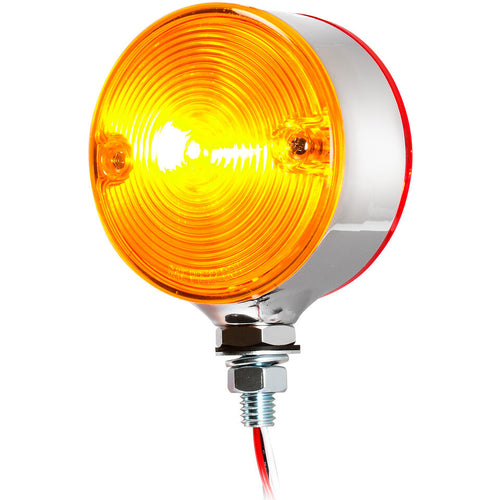 Grand General  3" Double Face Fleet LED Pedestal Light Amber/Red