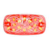 Tiger Eye LED Marker Light Red Clear 16 Led