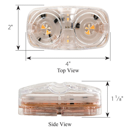 Amber/Amber Tyger Eye LED Marker Light