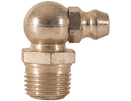 1/8 Inch NPT Grease Fittings - 90° ( 10 Pack)