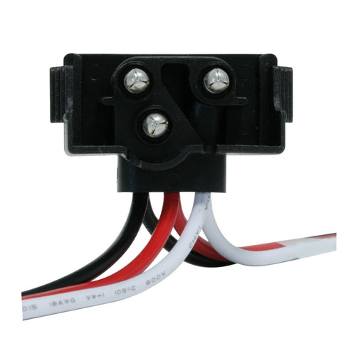 Continuous 3 Prong Wiring, Right Angle, 100' Long , EACH