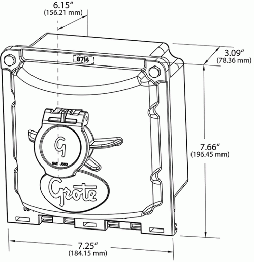 Grote Ultra Nose Boxes® Split Pin