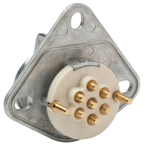 Ultra-Pin Receptacles Three-Hole Mount Receptacle Only, Split Pin