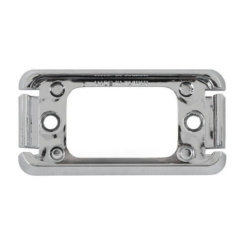 Chrome Plastic Adapter Mount Bracket For Small Rectangular Light