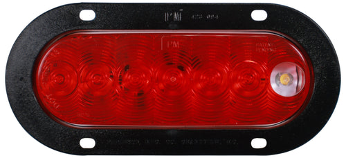 Peterson Lumen X ® Oval AMP Stop Turn Tail & Back-Up Led Light Flange kit