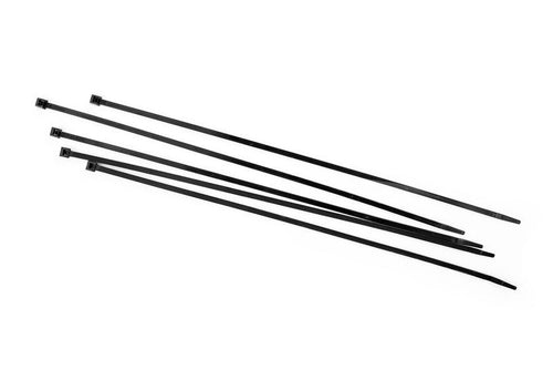 Tramec Cable Tie, UV Black, 14", 50 lbs Tensile, Pack of 25