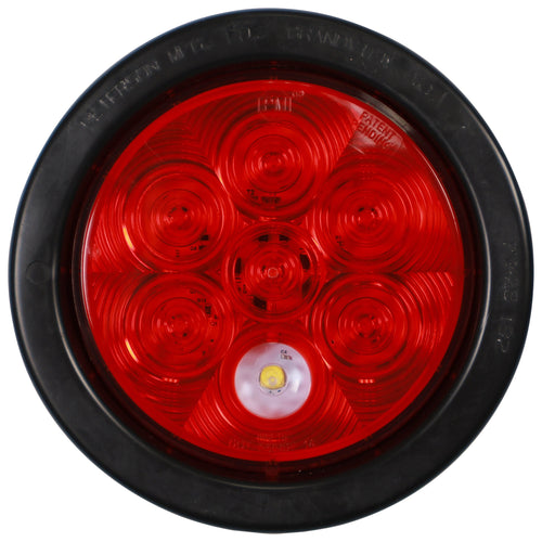 Peterson Lumen X ® 4 inch Round AMP Stop /Turn / Tail & Back-Up Light 12-24V