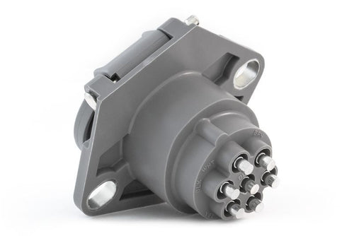 Tramec Small Style Two Hole Receptacle, Push-On Terminals, Split Pin