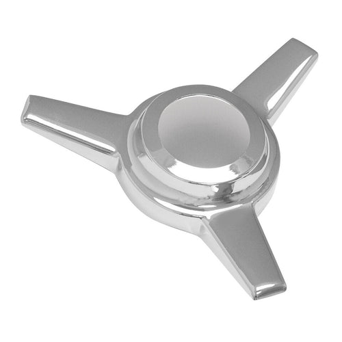 Grand General Knock-Off Chrome Plastic Spinner Size: 5-3/8" W
