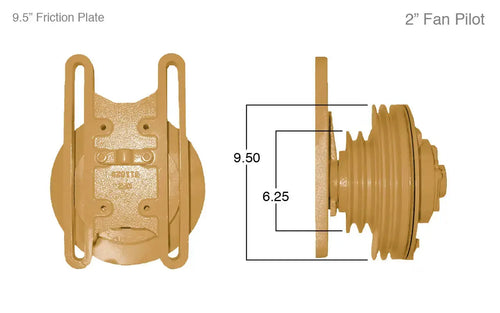 Kit Masters Fan Clutch Fits Caterpillar 3406