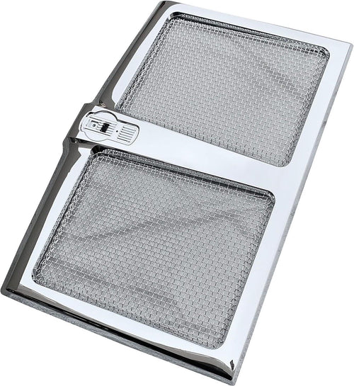 Grille Fits Kenworth T880 Chrome Assembly w/Bug Screen