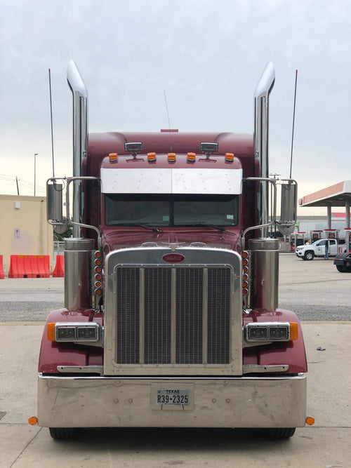 Lincoln Chrome Short 30 Cut Top Stack 6” ID X 84” Reduced To 5” And Expanded (Fits Over)