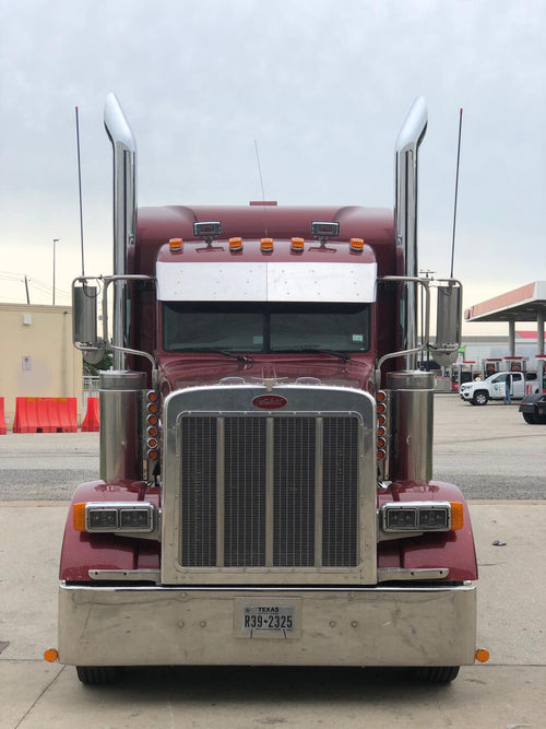 Lincoln Chrome Short 30 Cut Top Stack 8” OD X 114”