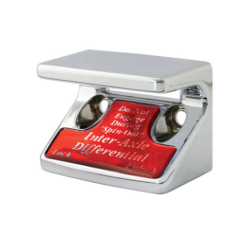 Chrome Plastic Switch Guard W/Silver Axle Differential