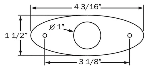 Amber/Clear M5 Marker/Clearance Light With Bezel
