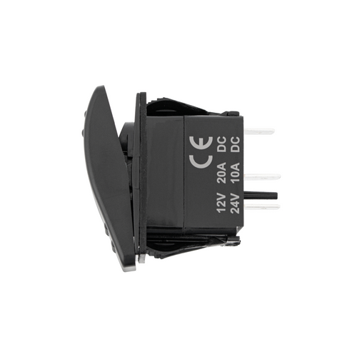 Red LED SPST On/Off Rocker Switch (Carling Style) 1 Pc