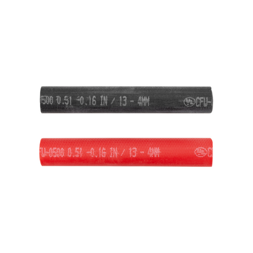 3/4" Red/Black 3:1 Heavy-Wall Adhesive Lined Heat Shrink Tubing (2) 4"Pc