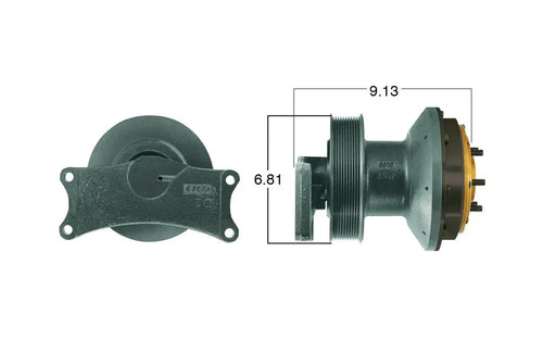 Fan Clutch Fits Detroit Diesel DD13, DD15, DD16