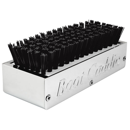 Grand General Chrome Aluminum Boot Caddie With Black Brush
