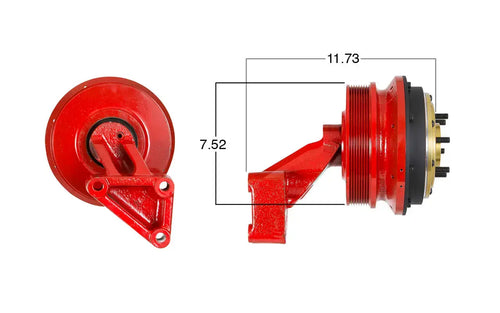 Fan Clutch Fits International Cummins ISM Kit Masters