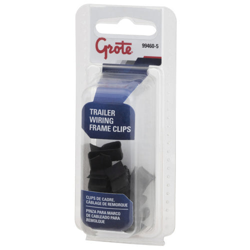 Trailer Wiring Frame Clips Black
