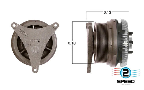 Kit Masters 2-Speed Mack Fan Clutch Fits Mack