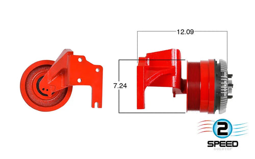 Kit Masters 2-Speed Cummins ISX 15 Fan Clutch