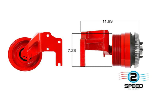 2-Speed Fan Clutch Fits International / Cummins ISX Kit Masters