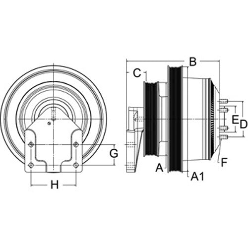 Horton DM Advantage Fan Clutch