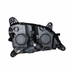 Blackout Projection Headlight with LED Position Light & LED Turn Signal for 2011+ fits Peterbilt 579/587 - Driver