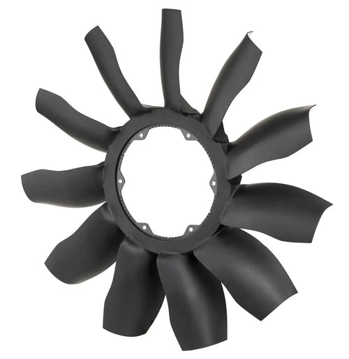 Horton HS11 - 32'', 11 Blade Nylon Fan Mounting Disc 1.52 Back Tip of Blade 2.10 Pilot 10.55